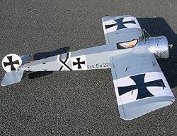 Fokker EIII EZ Build 66"
